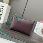 LOEWE Knot T pouch in shiny nappa calfskin
