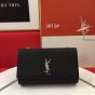 YSL KATE MEDIUM IN GRAIN DE POUDRE EMBOSSED LEATHER