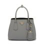 Medium Saffiano Leather Double Prada Bag