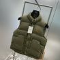 Celine sleeveless down jacket in lightweight nylon