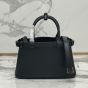 Prada Buckle small leather handbag with double belt