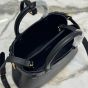 Prada Buckle small leather handbag with double belt