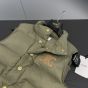 Celine sleeveless down jacket in lightweight nylon