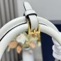Prada Buckle small leather handbag with belt