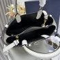 Prada Buckle small leather handbag with belt