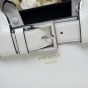Prada Buckle small leather handbag with belt