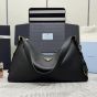 Prada Aimée large leather shoulder bag