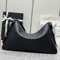 Prada Aimée large leather shoulder bag