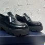Prada Brushed leather loafers