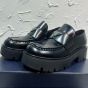 Prada Brushed leather loafers