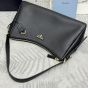 Prada Aimée large leather shoulder bag