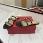 Valentino ROCKSTUD FLAT SLIDE SANDAL