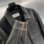 LOEWE Zip-up overshirt in nappa calfskin