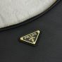 Prada Aimée large leather shoulder bag