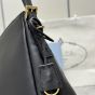 Prada Aimée large leather shoulder bag