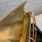 triangle bag in Triomphe Canvas with Celine print