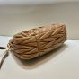 MIU MIU Wander matelassé nappa leather hobo bag