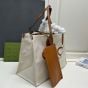 Large tote bag with Gucci print