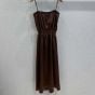 MIU MIU Long satin dress