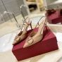 Valentino VLOGO SIGNATURE SLINGBACK PUMP IN CALFSKIN LEATHER