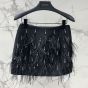 Valentino CREPE COUTURE SKIRT