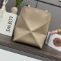 LOEWE Medium Puzzle Fold tote in shiny calfskin