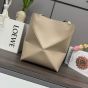 LOEWE Medium Puzzle Fold tote in shiny calfskin