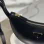 Prada Arqué small leather shoulder bag