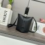 LOEWE Mini Pebble Bucket bag in soft grained calfskin