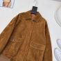 MIU MIU Suede blouson jacket