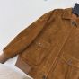 MIU MIU Suede blouson jacket
