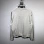 celine blason loose sweatshirt in cotton fleece