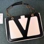 VALENTINO GARAVANI VIVA SUPERSTAR MEDIUM NAPPA LEATHER SHOPPING BAG