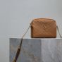 YSL GABY zipped pouch in quilted lambskin