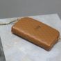 YSL GABY zipped pouch in quilted lambskin