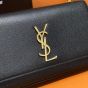 YSL KATE MEDIUM IN GRAIN DE POUDRE EMBOSSED LEATHER