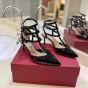 Valentino PATENT ROCKSTUD PUMPS WITH MATCHING STRAPS AND STUDS 