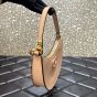 Valentino MINI VLOGO SIGNATURE GRAINY CALFSKIN HOBO BAG