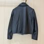 Celine jacket with Claudine collar in soft lambskin