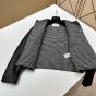 Celine jacket with Claudine collar in soft lambskin