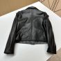 Celine jacket with Claudine collar in soft lambskin