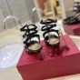 Valentino PATENT ROCKSTUD PUMPS WITH MATCHING STRAPS AND STUDS 