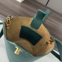 LOEWE Mini Pebble bucket in smooth calfskin