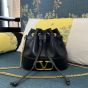 Valentino MINI BUCKET BAG IN NAPPA WITH VLOGO SIGNATURE CHAIN