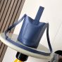LOEWE Mini Pebble bucket in smooth calfskin