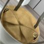 LOEWE Mini Puzzle Fold tote in shiny calfskin