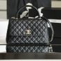 CHANEL Large Flap Bag with Top Handle