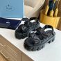 Prada Monolith nappa leather sandals