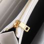 YSL CASSANDRE MATELASSÉ LARGE FLAP WALLET IN GRAIN DE POUDRE LEATHER