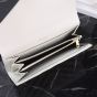 YSL CASSANDRE MATELASSÉ LARGE FLAP WALLET IN GRAIN DE POUDRE LEATHER